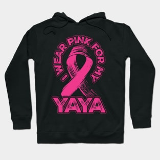 I wear pink for my Yaya Hoodie